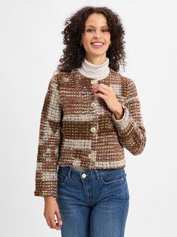 Artikelbild Damen Blazer von Rich & Royal in braun rosenholz gemustert