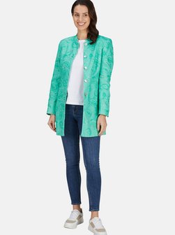 Artikelbild Damen Blazer von White Label in grün gemustert