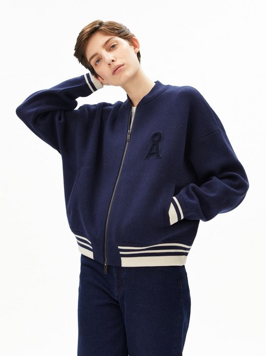 Damen Blouson mit Woll-Anteil - Iconic Bomber