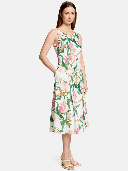 Damen Blumenkleid