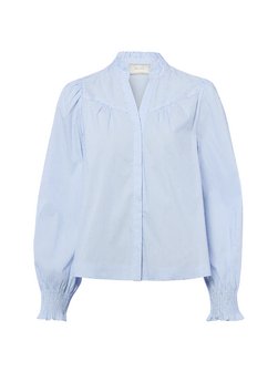 Damen Bluse - Astrida Stripe Stone