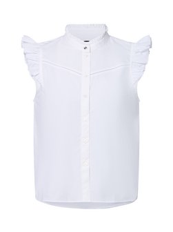 Artikelbild Damen Bluse - Bellana von BOSS Orange in weiß uni