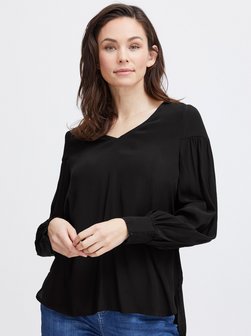 Artikelbild Damen Bluse - FRLENA von fransa in schwarz gemustert