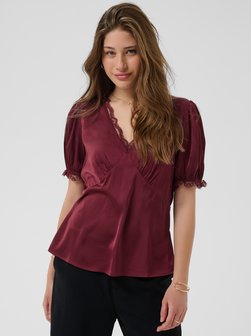 Damen Bluse kurzarm - Almina