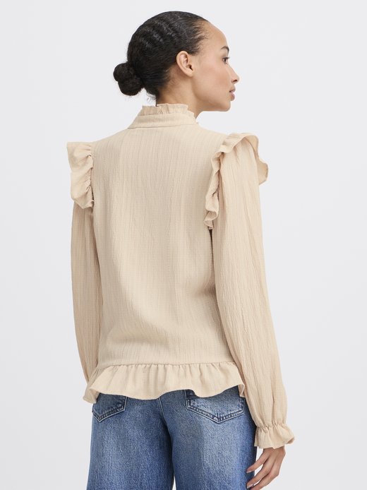 Damen Bluse kurzarm BYJULIANA