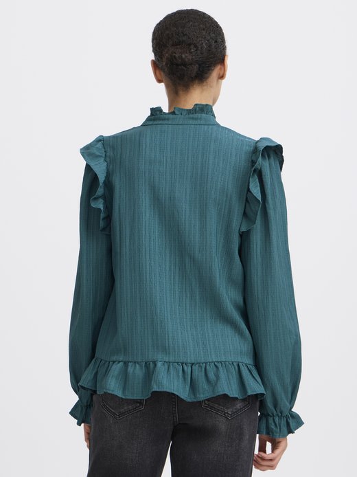 Damen Bluse kurzarm BYJULIANA