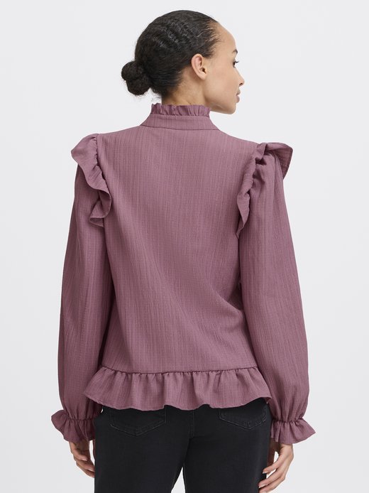 Damen Bluse kurzarm BYJULIANA