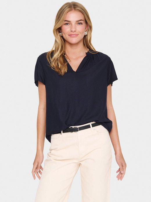 Damen Bluse kurzarm BrittaSZ