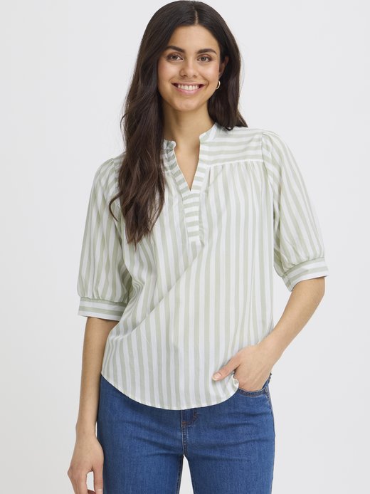 Damen Bluse kurzarm FRDONNIE