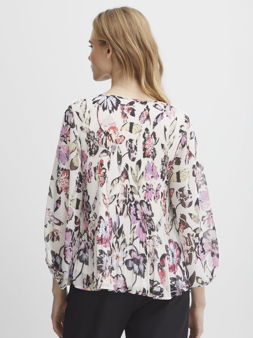 Damen Bluse kurzarm IHELLY