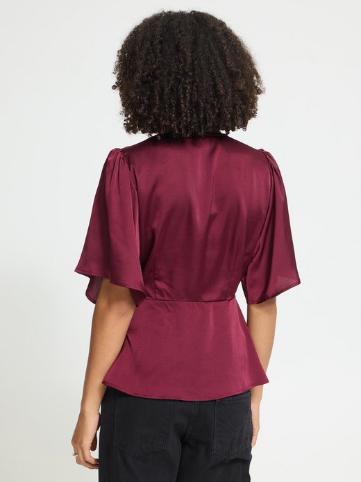 Damen Bluse kurzarm IHSTORMY