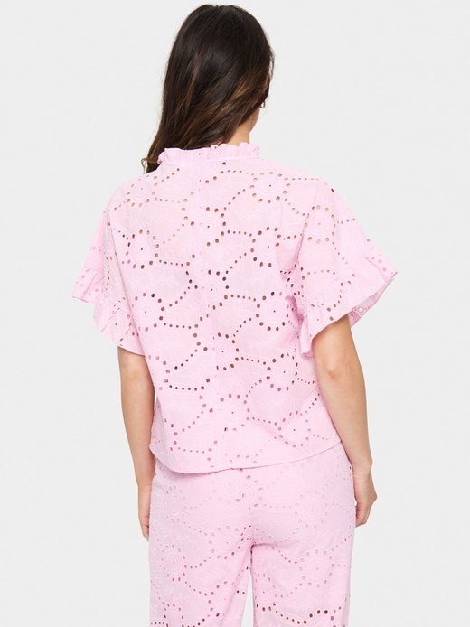 Damen Bluse kurzarm KindraSZ