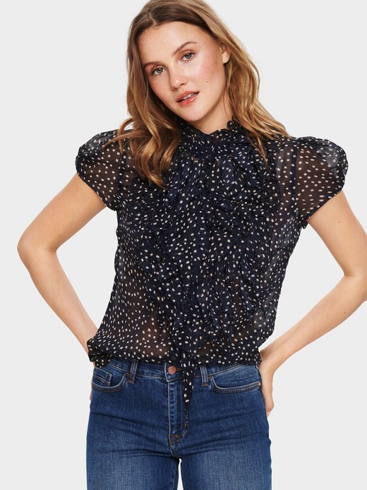 Damen Bluse kurzarm LiljaSZ
