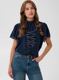 Damen Bluse kurzarm UlissaSZ