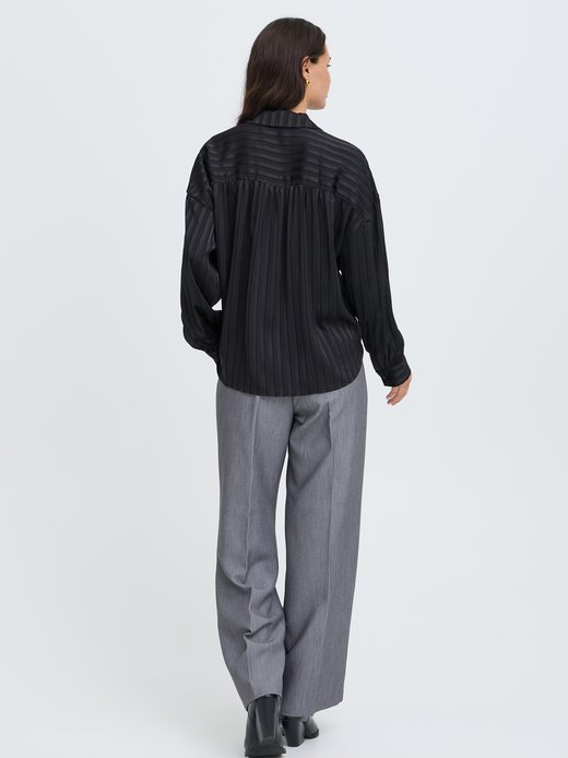 Damen Bluse langarm BYXHILILLA