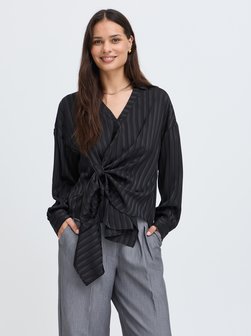 Damen Bluse langarm BYXHILILLA