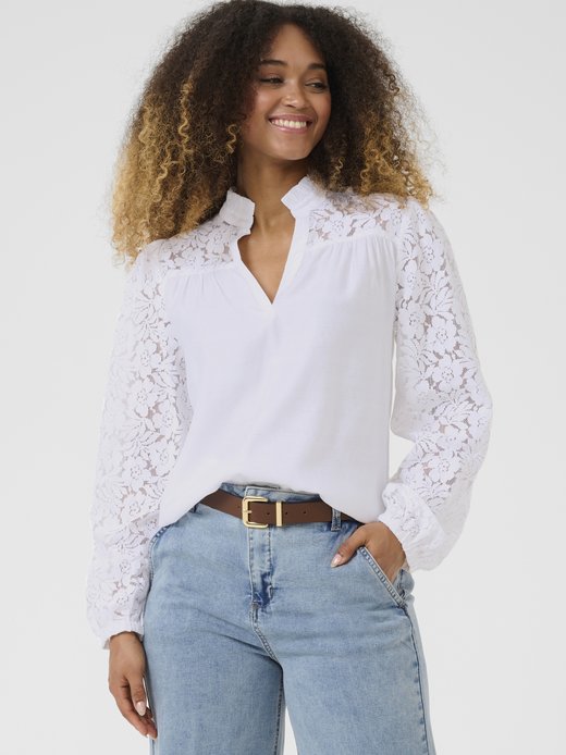 Damen Bluse langarm CRLiselin