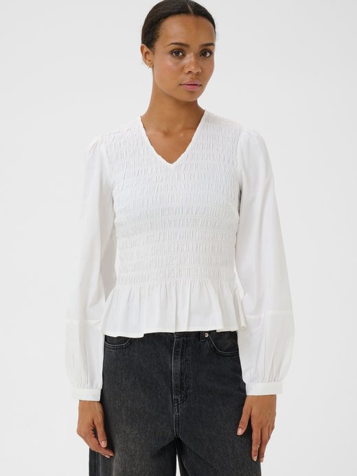 Damen Bluse langarm DewaPW