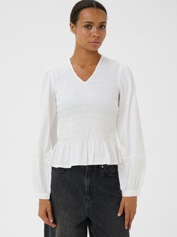 Damen Bluse langarm DewaPW