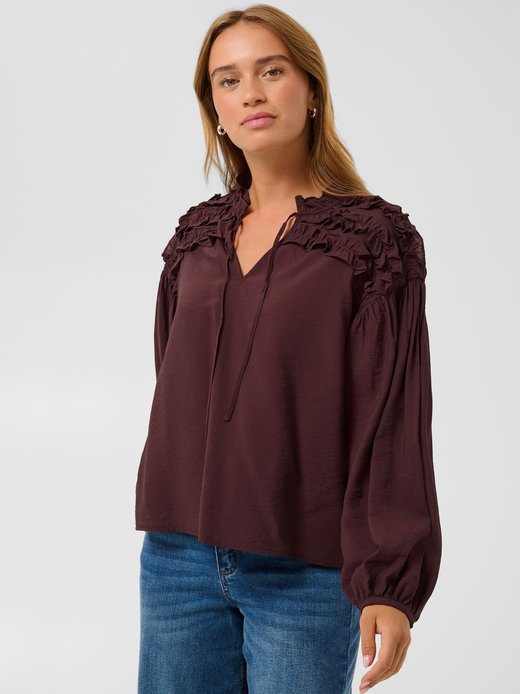 Damen Bluse langarm KAnicole