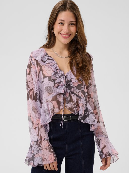 Damen Bluse langarm SolangeSZ