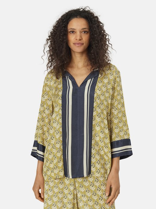 Damen Bluse mit 7/8-Ärmel