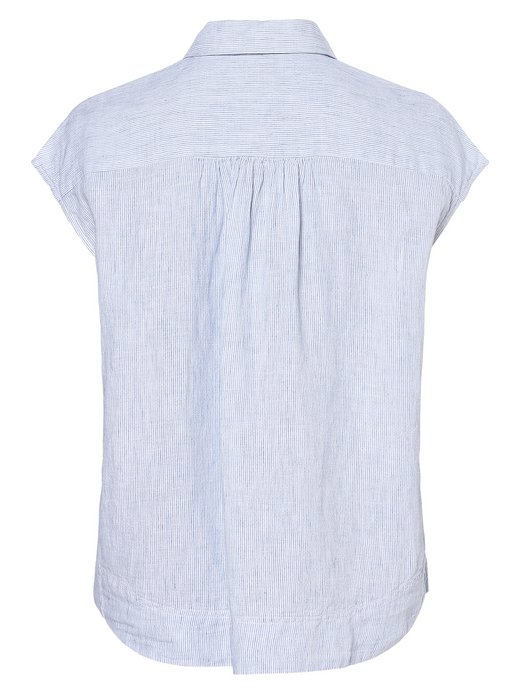 Damen Bluse mit Leinen-Anteil - Faara Stripe