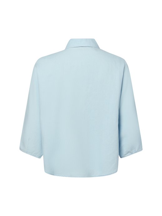 Damen Bluse mit Leinen-Anteil - MMAngelina