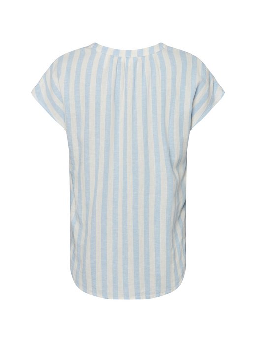 Damen Bluse mit Leinenanteil