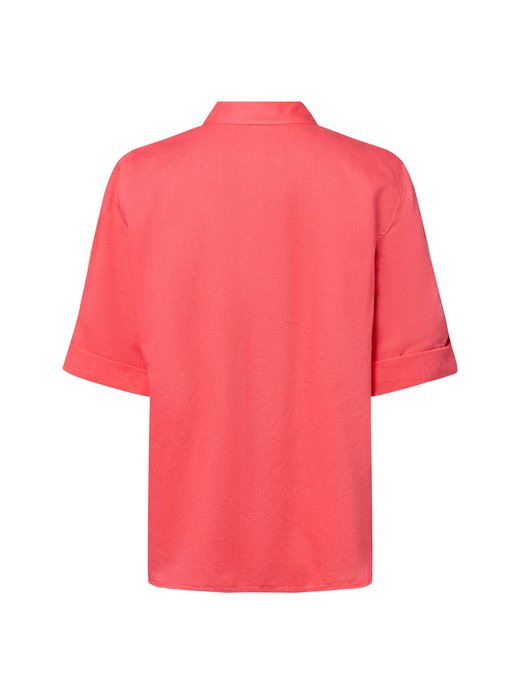 Damen Bluse mit Leinenanteil