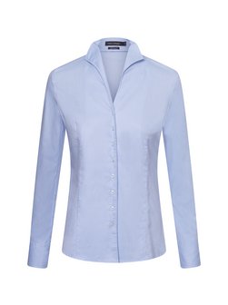 Artikelbild Damen Bluse von Franco Callegari in hellblau gemustert