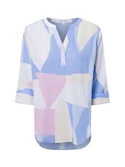Artikelbild Damen Bluse von Marie Lund in hellblau mehrfarbig gemustert