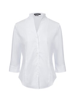 Artikelbild Damen Bluse von Franco Callegari in weiß uni