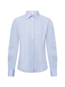 Artikelbild Damen Bluse von brookshire in hellblau kariert