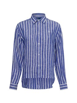 Artikelbild Damen Bluse von Polo Ralph Lauren in blau weiß gestreift