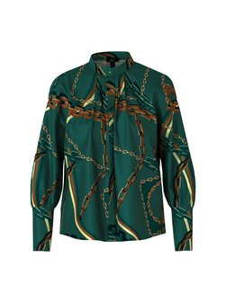 Artikelbild Damen Bluse von Marc Cain in grün gemustert