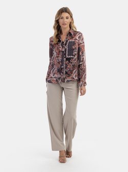 Artikelbild Damen Bluse von Usha in schwarz gemustert