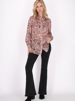 Artikelbild Damen Bluse von Usha in weiß gemustert