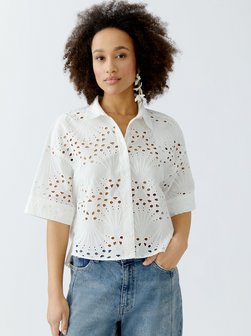 Artikelbild Damen Bluse von Oui in ecru uni