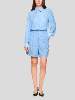 Artikelbild Damen Bluse von Marc Cain in hellblau uni