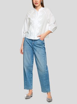 Artikelbild Damen Bluse von Marc Cain in weiß uni