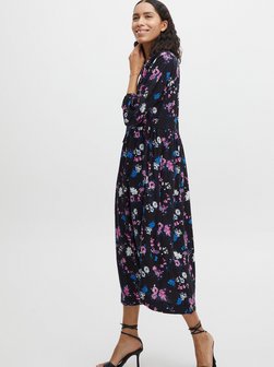 Artikelbild Damen Blusenkleid - BYMMJOELLA von B.Young in schwarz gemustert