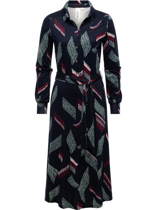 Damen Blusenkleid - Plantee Print