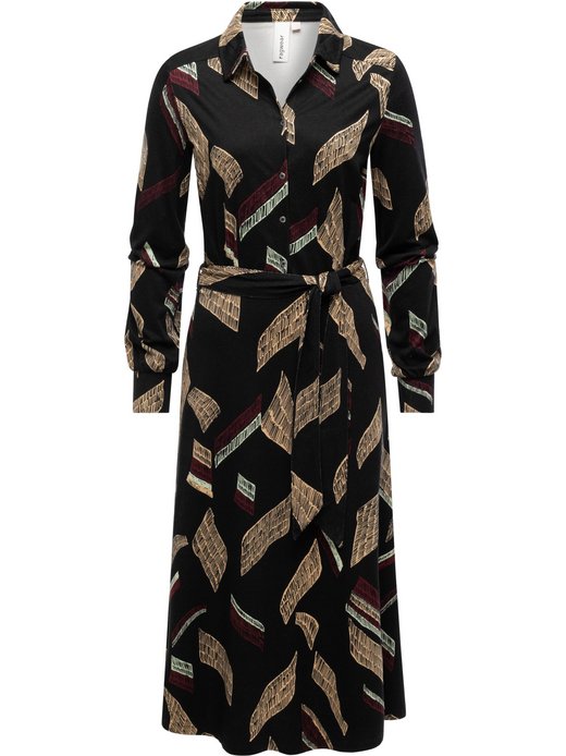 Damen Blusenkleid - Plantee Print