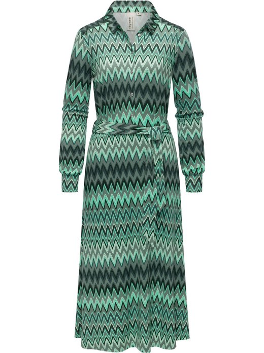 Damen Blusenkleid - Plantee Print