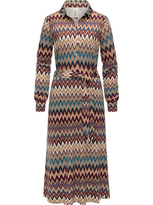 Damen Blusenkleid - Plantee Print