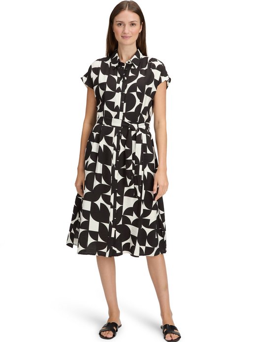 Damen Blusenkleid