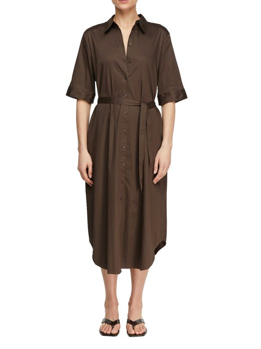 Damen Blusenkleid