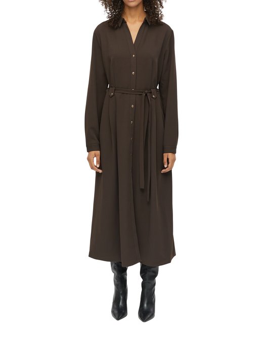 Damen Blusenkleid