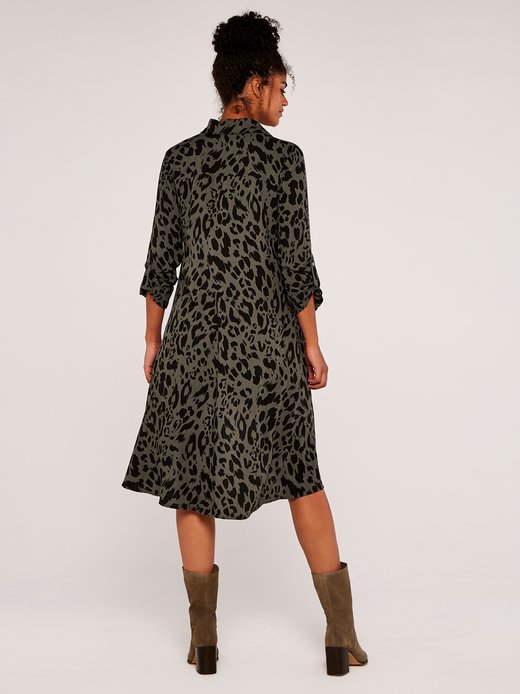 Damen Blusenkleid